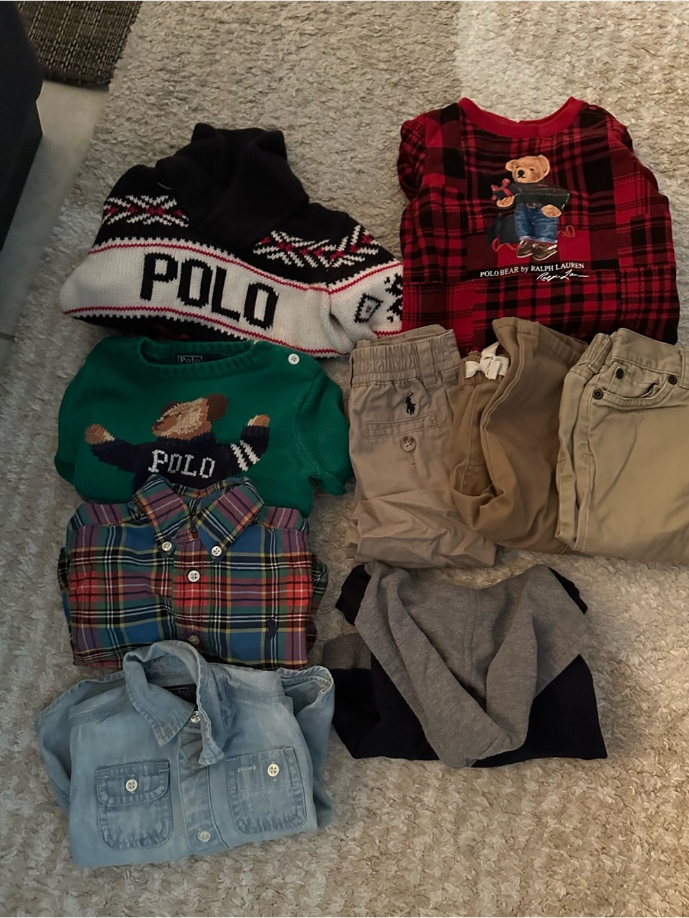 Boys 12 month polo lot